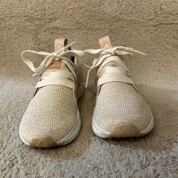 Adidas Edge Lux Bounce Running Shoes Sneakers  CQ1239 Ash Pearl Women’s Size 8.5 - Picture 2 of 9